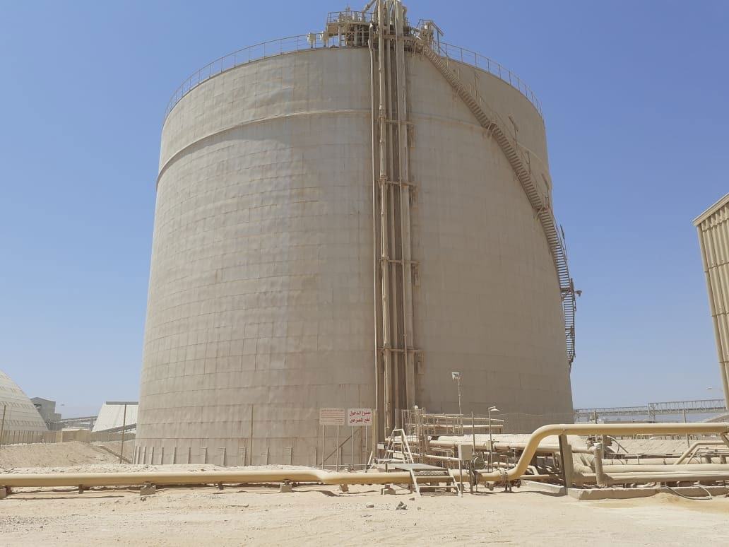 Ammonia Export Line, JPMC to Industrial Port – Line replacement including sandblasting and painting, welding, testing and commissioning. 