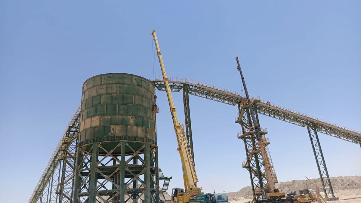 EPC Phosphate Loading & Scrubbing Station – Engineering, procurement, fabrication, installation and commissioning of the full conveyin