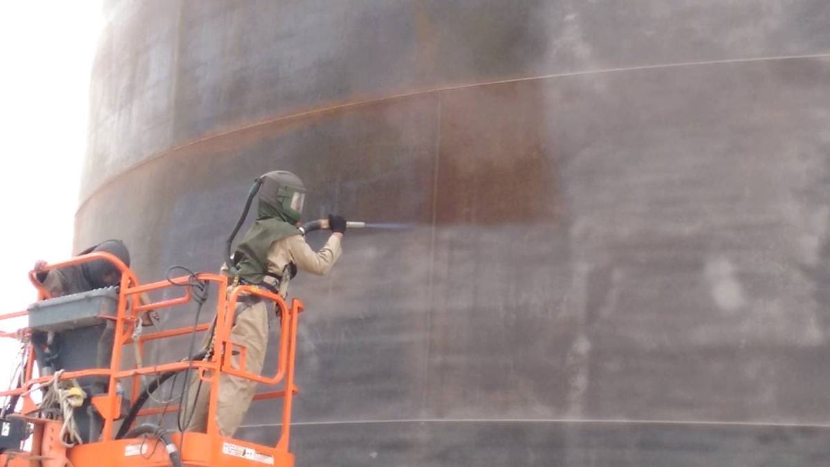 Coating, Insulation & Cladding – Sandblasting and painting in Jordan by Integrity